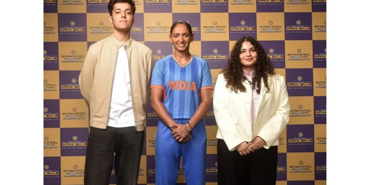 Shyam Steel appoints Harmanpreet Kaur as Brand Ambassador