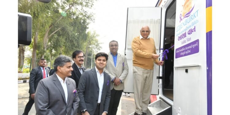 Jenburkt Pharmaceuticals Launches India’s First 10 Cancer Screening Van in Gujarat