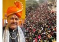 On New Year’s Day, a Massive Crowd of Devotees Gathered at Khatu Shyam Delhi Dham in Alipur, with more than 20 Lakh Devotees Visiting the Temple