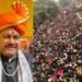 On New Year’s Day, a Massive Crowd of Devotees Gathered at Khatu Shyam Delhi Dham in Alipur, with more than 20 Lakh Devotees Visiting the Temple