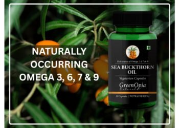 GreenOpia Sea Buckthorn Oil Capsules: The Natural Path to Inner Wellness and Radiant Health