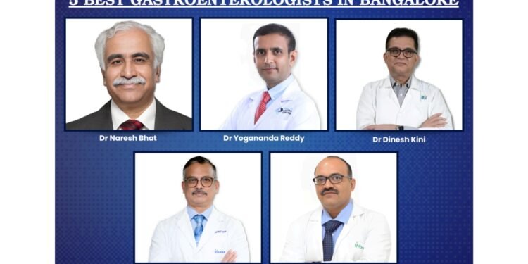 5 Leading Gastroenterologists in Bangalore: Your Guide to Expert Digestive Care