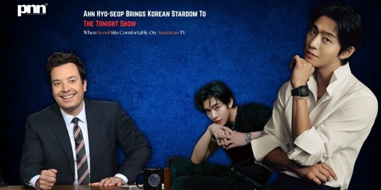 From Seoul Sets To American Sofas: Why Ahn Hyo-seop’s Late-Night Moment Means More Than Applause