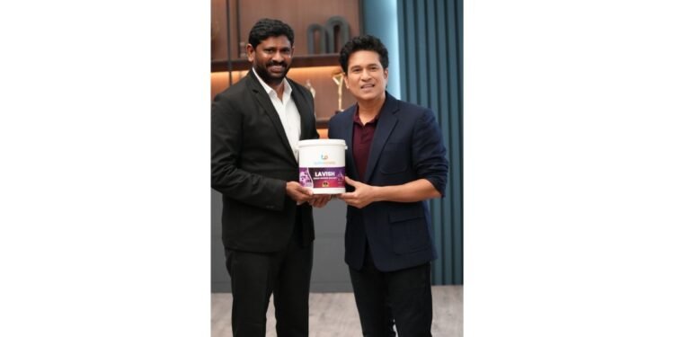 Techno Paints announces Sachin Tendulkar as its Brand Ambassador