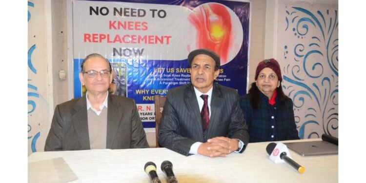 New Path to Pain Relief for Patients: Not Every Patient Needs Knee Replacement – Dr. N.K. Agarwal