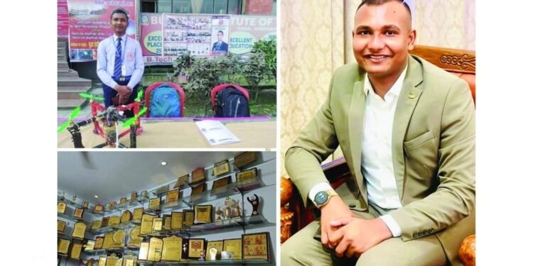 From a humble hut to the sky: The farmer-laborer’s son, the Drone Man of India : Rahul Singh’s flight