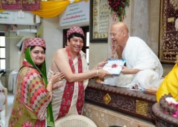 Unique organisation of Guru Murti Pratishtha and Maha Pujan at Shripal Jain Derasar, Walkeshwar; First Invitation Offered to Gurumaharaj