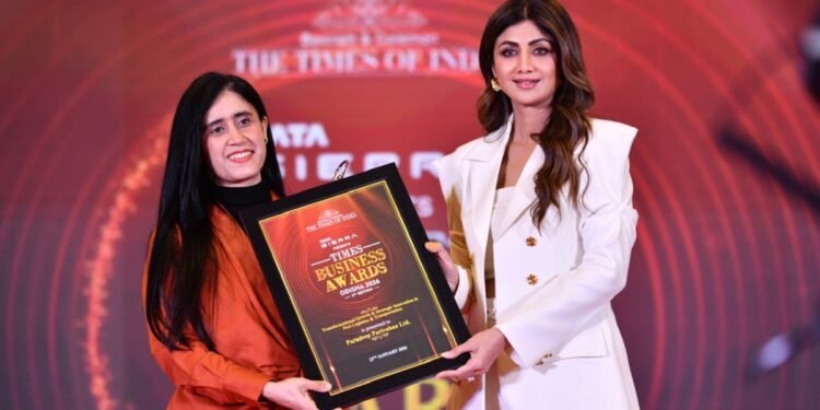 Paradeep Parivahan Limited Honoured with Prestigious ‘Times Business Award’