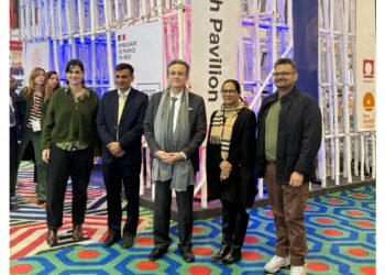 TDV and Archohm Designed French Pavilion for World Book Fair New Delhi 2026