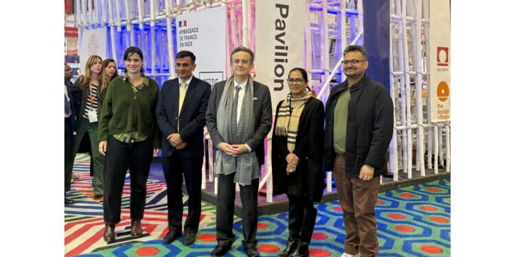 TDV and Archohm Designed French Pavilion for World Book Fair New Delhi 2026