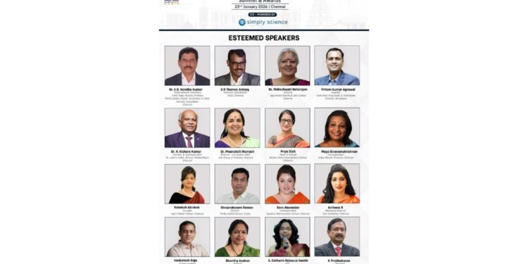27th EDULEADERS Summit & Awards in Chennai to Spotlight Education Leadership Ahead of Union Budget 2026