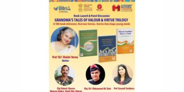Milestone at New Delhi World Book Fair 2026 as Prof (Dr) Shalini Verma Enters elite 100-Book Published Authors’ Club with the Launch of her Trilogy on Indian Military History
