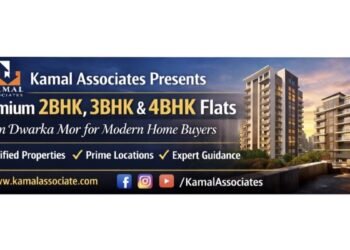 Kamal Associates Presents Premium 2BHK, 3BHK & 4BHK Flat in Dwarka Mor for Modern Home Buyers