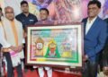 Kalahandi’s Artistic Legacy Thrives: Vedanta Presents Saura Painting to CM, Symbolizing Regional Pride