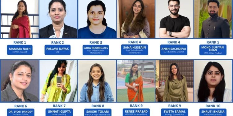India Honours Its Finest Educators: II-TED’s Global Teachers’ Olympiad 2025 Announces Top Rank Holders