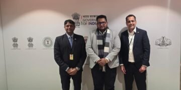 Gujarat’s youngest cybersecurity entrepreneur Dhruv Pandit represented India at WEF 2026 in Davos