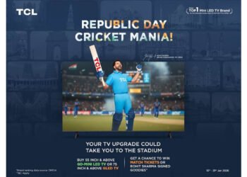 TCL India “Republic Day Cricket Mania” Campaign, Offering Fans a Chance to Win Live Match Tickets