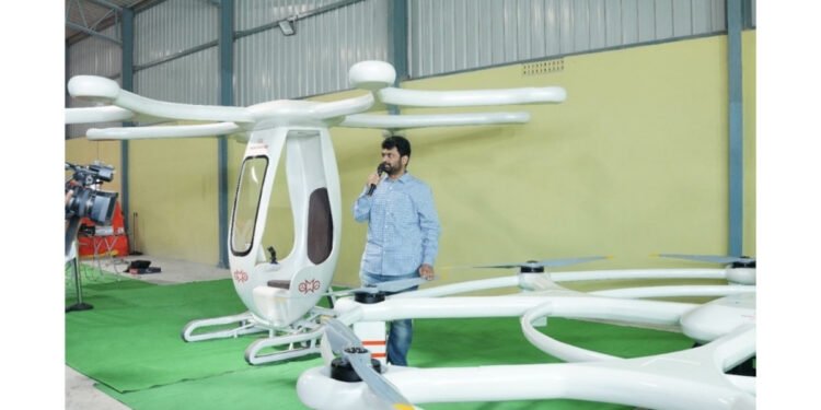 Air taxi, designed and manufactured in Guntur, clears key structural tests
