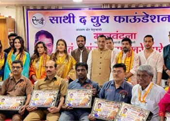 Amit Tiwari and Saathi – The Youth Foundation Celebrates Unsung Heroes of Siddhivinayak Temple