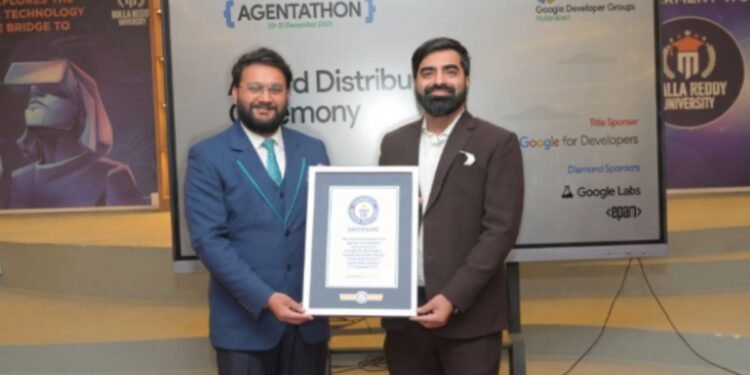 Hyderabad Shatters Global Records: Google Developer Groups Hyderabad Set New Milestone with World’s Largest Agentic AI Hackathon