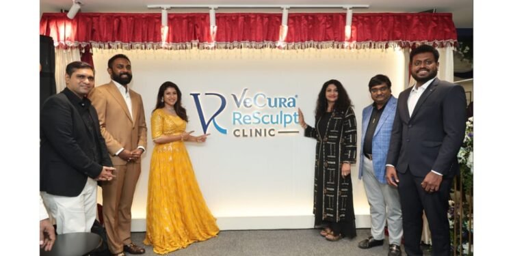 VeCura ReSculpt Launched by Actress Alya Manasa & Praba Reddy, in Chennai, Redefining Science-Led Non-Surgical Body Sculpting in South India