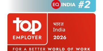 EQ India recognised as the No. 2 Top Employer for 2026 in India