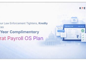 Kredily Launches One-Year Complimentary Bharat Payroll OS Plan as Labour Law Enforcement Tightens