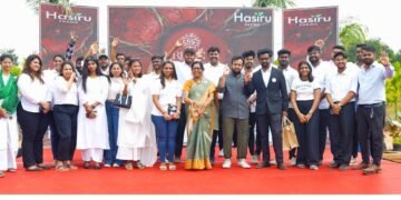 Hasiru Farms Marks 77th Republic Day with 77 Kms Cyclothon at VRUKSHA Project Launch