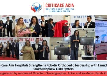 CritiCare Asia Hospitals launches Smith+Nephew CORI robotic system for joint replacements