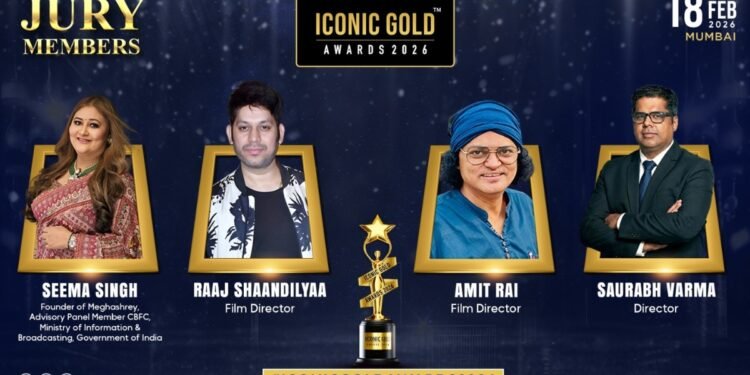 Seema Singh, Raaj Shaandilyaa, Amit Rai and Saurabh Varma Esteemed Jury Members for Iconic Gold Awards 2026