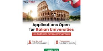Admissions to Italian Universities Are Now Open – Get Complete Guidance from YES Italy
