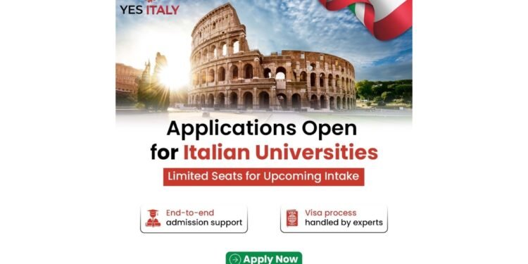 Admissions to Italian Universities Are Now Open – Get Complete Guidance from YES Italy