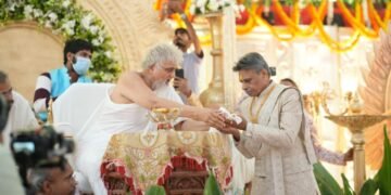 Businessman Sharadbhai Zaveri becomes Param Pujya Muniraj Shri Shaurya Bhushan Vijay Ji Maharaj Saheb after Jain Diksha today