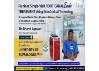 EndoDeck™ System procedure by Dr. Bharat Agravat making Root Canal Treatment Painless, non Invasive and Single visit for patients