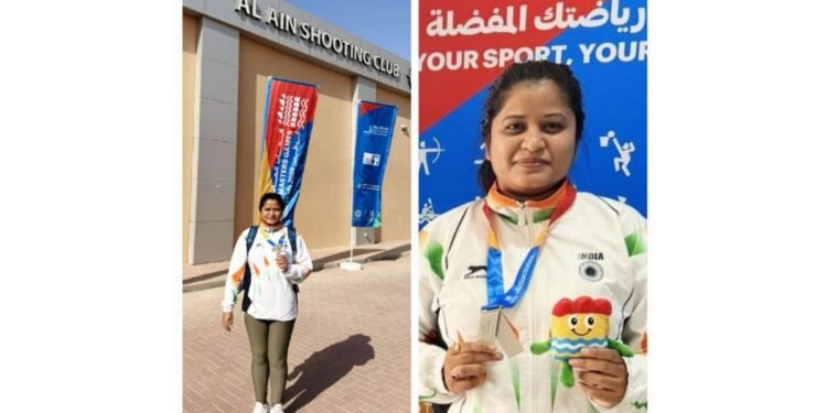 Shilpa Gorakhnath Chavan Makes Impressive Debut with Double Silver at Abu Dhabi Open Masters Games 2026