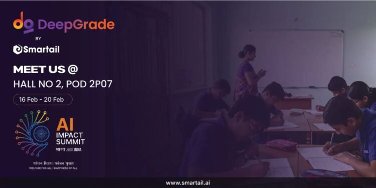 DeepGrade AI-Grading Platform by Smartail to Take a spotlight at IndiaAI Impact Summit 2026