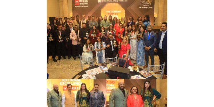 Florian Foundation by Archana Jain and Mumbai Halchal by Dilshad Khan Honours the Top 30 Achievers at The Leading National Excellence Awards 2026