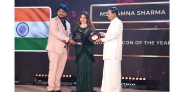 A Moment of Global Pride: Kamna Sharma Honored by Sri Lanka’s 7th President, Maithripala Sirisena