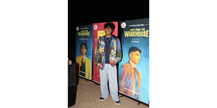 “Live! From The Warehouse”, a dark, pulse-racing comic thriller led by the electric Aryaman Krishna Aggarwal