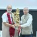 Spiritual Luminary Pujya Bhaishree Rameshbhai Oza inspires students at NFSU