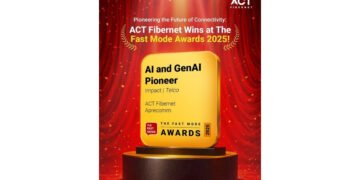 ACT Fibernet Honored as the AI and GenAI Pioneer at The Fast Mode Awards 2025