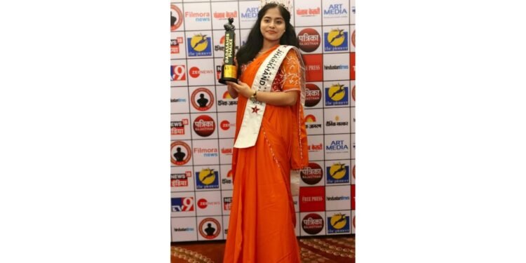 Jahnavi Jasmin Crowned Forever Star India Mrs. Jharkhand & Deoghar 2025