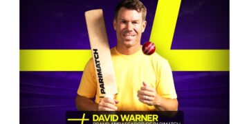 Cricket Superstar David Warner becomes Brand Ambassador of Parimatch