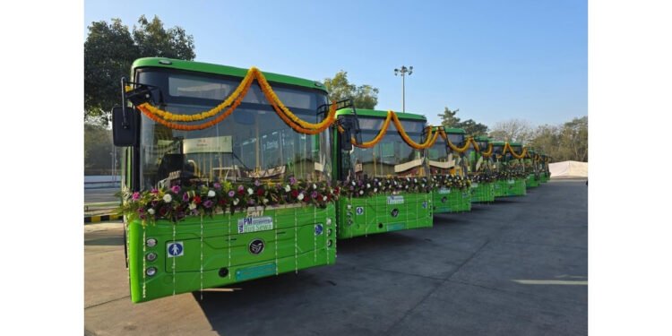 Chandigarh Welcomes Electric Buses Under Chandigarh Transport Undertaking – PMI Electro Partnership