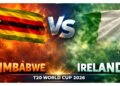 IRE vs ZIM Live: Rain Delays Toss as Zimbabwe Eye Super 8s