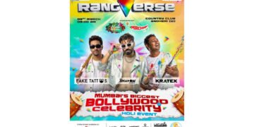 RANGVERSE 2026 Set to Redefine Holi Celebrations in Mumbai with DJ Shadow, Kratex, Fake Tattoos and Star DJs