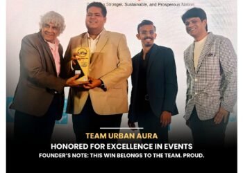 From Headliners to High-Impact Production: Urban Aura Bags Excellence Award in Corporate and College Events