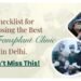 How to Choose the Best Hair Transplant Clinic in Delhi, India?