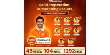 Vedantu Delivers Standout JEE Main 2026 Results with 1292 Students Scoring Above 90 Percentile