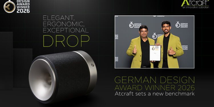 Premium Door Handle Design That Made History: Atcraft Wins German Design Award 2026